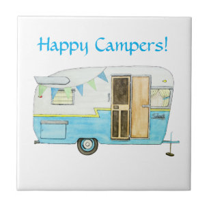 Vintage Camper Tile
