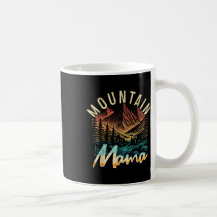 Vintage Camping Hiking Mountain Mama Retro Adventu Coffee Mug