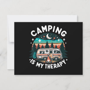 Vintage Camping Is My Therapy Family Adventure Out Save The Date