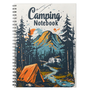 Vintage Camping Notebook