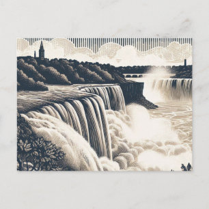 Vintage Canada Post Card Niagara Falls