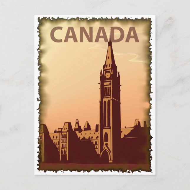 Vintage Canada Postcard (Front)