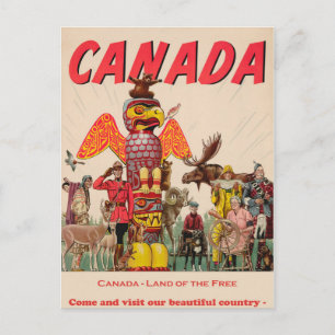 Vintage Canada Travel Postcard