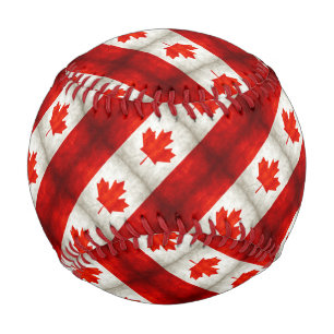 Vintage Canadian Flag Baseball