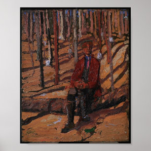 Vintage Canadian Painting Tom Thomson Sugar Bush Poster