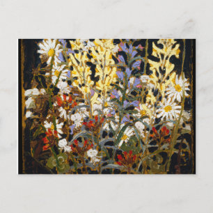 Vintage Canadian Wildflowers by Tom Thomson Postcard