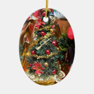 vintage candy store christmas tree ornament
