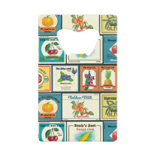 Vintage canned goods-Fruit labels