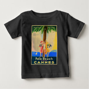 Vintage Cannes French Travel Baby T-Shirt