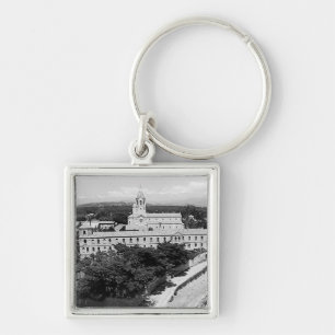Vintage Cannes Saint-Honorat island monastery Key Ring