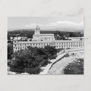 Vintage Cannes Saint-Honorat island monastery Postcard
