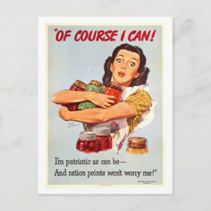 Vintage Canning Postcard