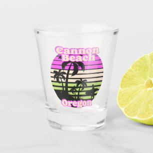 Vintage Cannon Beach Oregon Shot Glass