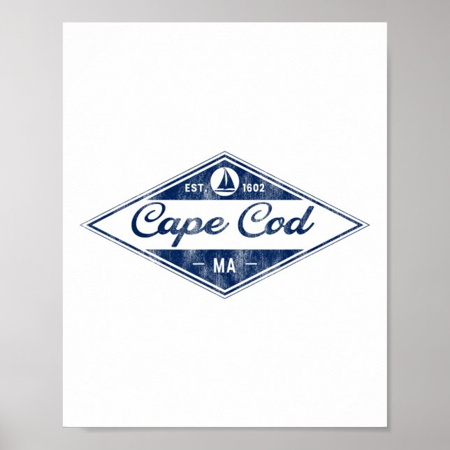 Vintage Cape Cod  Poster (Front)