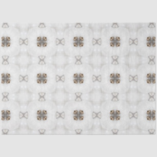 Vintage Cappuccino Coffee Pastel Christmas No 14 Tissue Paper