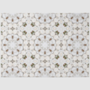 Vintage Cappuccino Coffee Pastel Christmas No 6 Tissue Paper