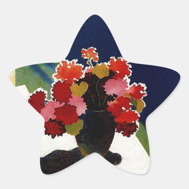 Vintage Capri Italy Travel Star Sticker (Front)