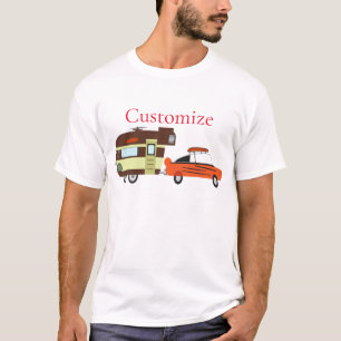 Vintage Car and Camper Thunder_Cove T-Shirt