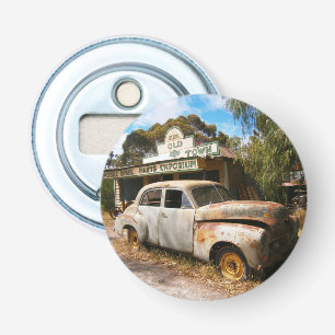 Vintage Car And Garage, Bottle Opener