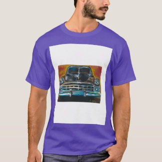 Vintage Car Art New Yorker Graphic T-Shirt