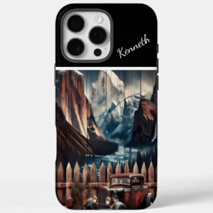 Vintage Car by Mountain Lake iPhone 16 Pro Max Case