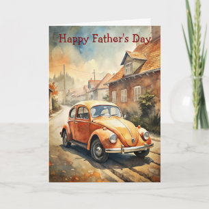 Vintage Car Card