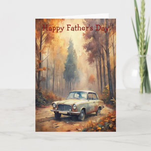 Vintage Car Card