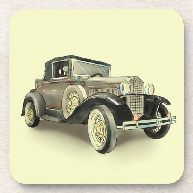 Vintage Car  Coaster (Front)