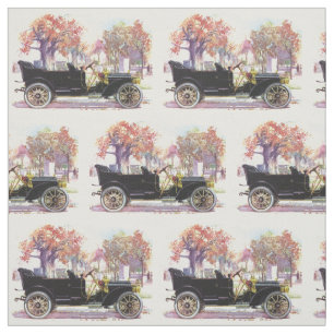 Vintage car custom fabric