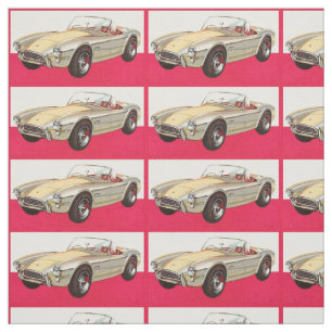 Vintage car custom fabric