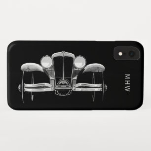 Vintage car custom monogram phone cases
