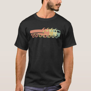 Vintage Car Dumper Truck Truck Dumper Retro Truck T-Shirt