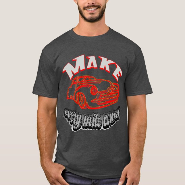 vintage car enthusiast quotes T-Shirt (Front)