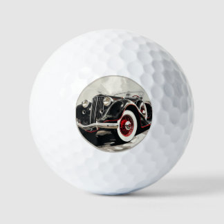 Vintage Car Golf Balls