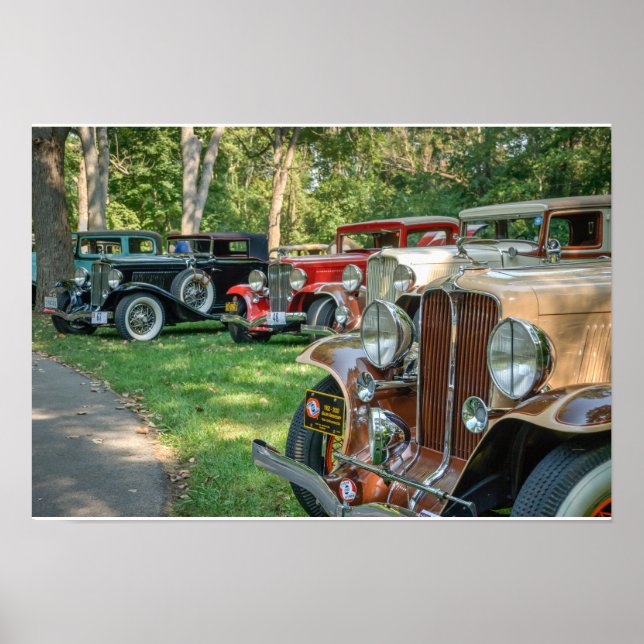 Vintage Car Group - Colour Poster (Front)