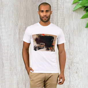 Vintage Car Grunge Mens T-Shirt