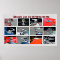 Vintage Car Hood Ornaments