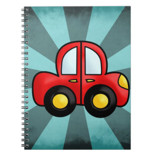 Vintage Car Illustration – Classic Automobile Art Notebook