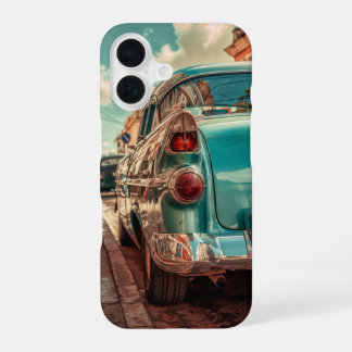 Vintage Car iPhone 16 Case