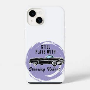vintage car iPhone 14 case