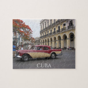 vintage car jigsaw puzzle
