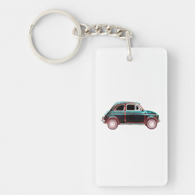 Vintage car key ring (Front)
