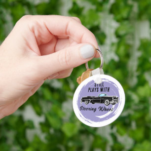vintage car key ring