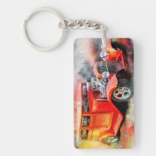 Vintage Car Key Ring