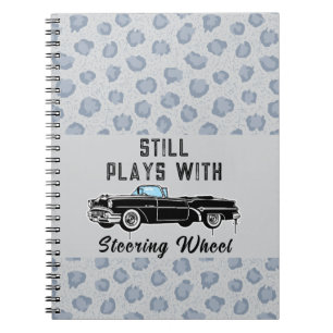 vintage car notebook