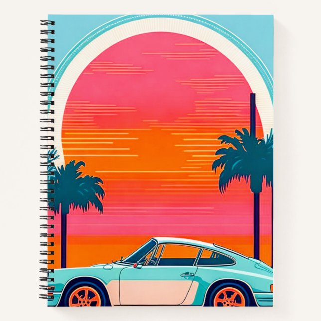 Vintage car notebook (Front)