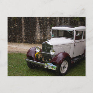 Vintage Car Postcard