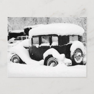 Vintage Car Postcard