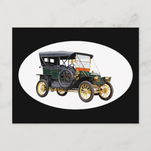 Vintage Car Postcard