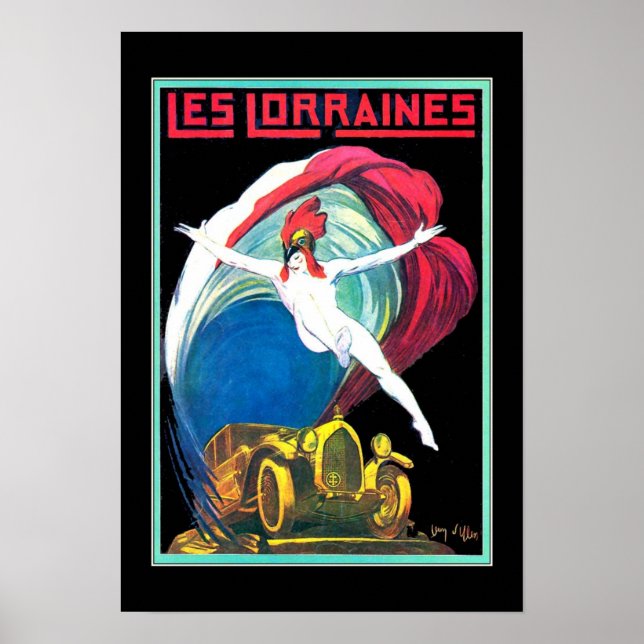 Vintage Car Poster (Front)